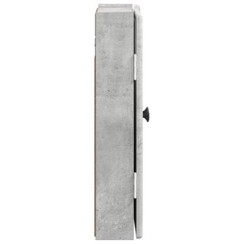 Dartboard Schrank BREDA Betongrau 52,5 x 10,5 x 53,5 cm