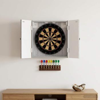 ARDEBO.de - Dartboard Schrank BREDA Sonoma-Grau 52,5 x 10,5 x 53,5 cm