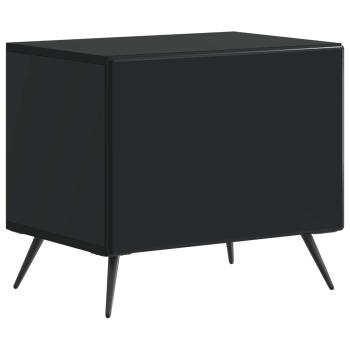 TV-Schrank Schwarz Holzwerkstoff
