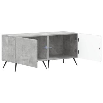 TV-Schrank Betongrau Holzwerkstoff