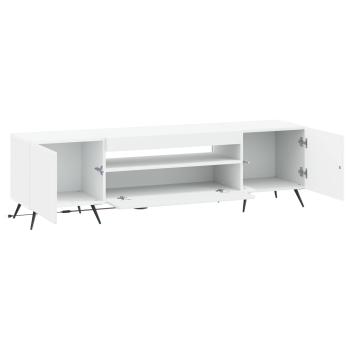 LED-TV-Schrank Weiß Holzwerkstoff