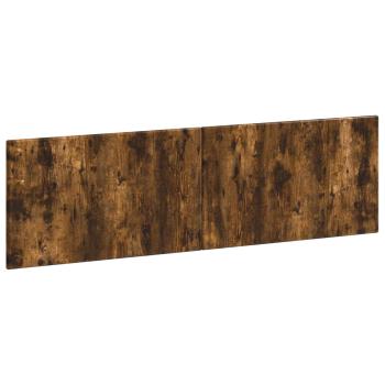 Wandmontiertes Kopfteil BREDA Raucheiche Holzwerkstoff