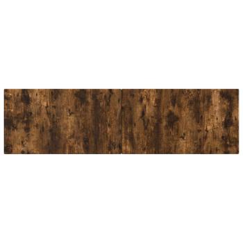 Wandmontiertes Kopfteil BREDA Raucheiche Holzwerkstoff