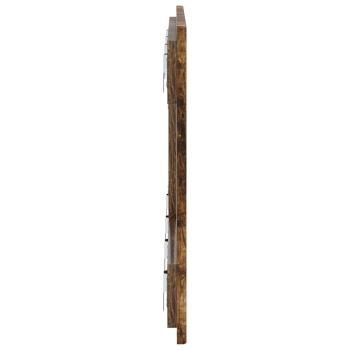 Wandmontiertes Kopfteil BREDA Raucheiche Holzwerkstoff