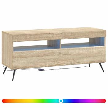 LED-TV-Schrank Sonoma-Eiche Holzwerkstoff
