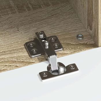 LED-TV-Schrank Sonoma-Eiche Holzwerkstoff