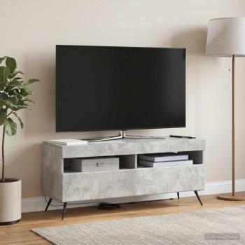 LED-TV-Schrank Betongrau Holzwerkstoff