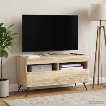 ARDEBO.de - LED-TV-Schrank Sonoma-Eiche Holzwerkstoff