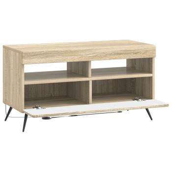 LED-TV-Schrank Sonoma-Eiche Holzwerkstoff
