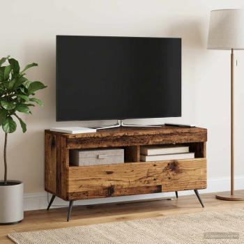 ARDEBO.de - LED-TV-Schrank Altholz Holzwerkstoff