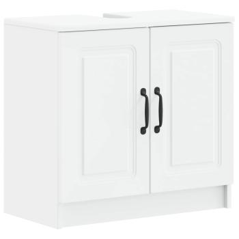 ARDEBO.de - Waschbeckenschrank UTRECHT Weiß 59,5 x 31,5 x 59 cm