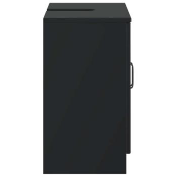 Waschbeckenschrank UTRECHT Schwarz 59,5 x 31,5 x 59 cm