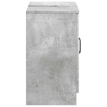 Waschbeckenschrank UTRECHT Betongrau 59,5 x 31,5 x 59 cm