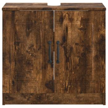 Waschbeckenschrank UTRECHT Raucheiche 59,5 x 31,5 x 59 cm