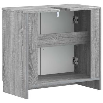 Waschbeckenschrank UTRECHT Sonoma-Grau 59,5 x 31,5 x 59 cm