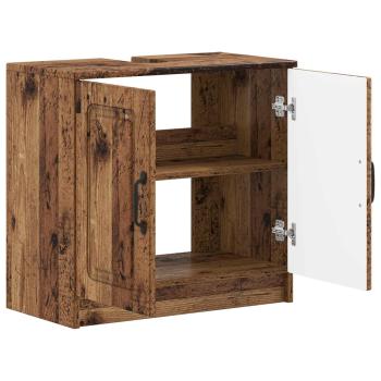 Waschbeckenschrank UTRECHT Altholz 59,5 x 31,5 x 59 cm