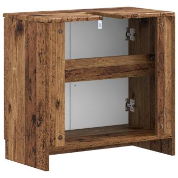 Waschbeckenschrank UTRECHT Altholz 59,5 x 31,5 x 59 cm
