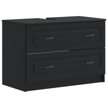 Waschbeckenschrank UTRECHT Schwarz 82 x 41 x 56 cm