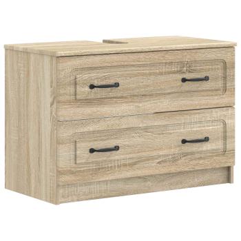 Waschbeckenschrank UTRECHT Sonoma-Eiche 82 x 41 x 56 cm