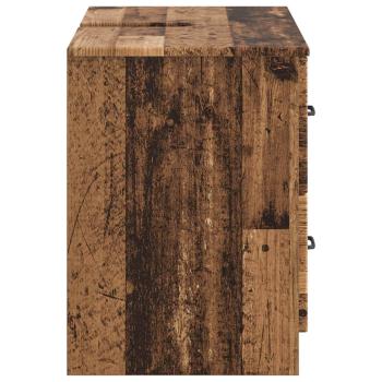 Waschbeckenschrank UTRECHT Altholz 82 x 41 x 56 cm