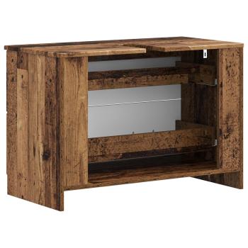 Waschbeckenschrank UTRECHT Altholz 82 x 41 x 56 cm