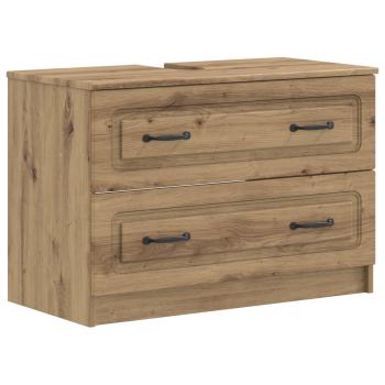 ARDEBO.de - Waschbeckenschrank UTRECHT Artisan-Eiche 82 x 41 x 56 cm