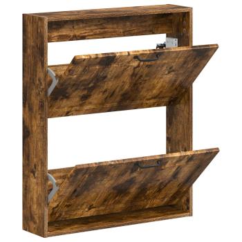 Wandmontierter Schuhschrank UTRECHT 71 x 17 x 86 cm