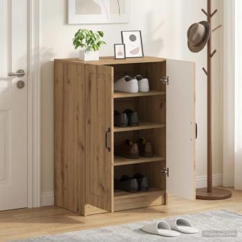 ARDEBO.de - Schuhschrank UTRECHT 59,5 x 39,5 x 87 cm Holzwerkstoff