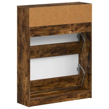 Schuhschrank UTRECHT 78 x 24 x 100 cm Holzwerkstoff