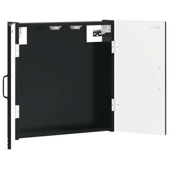 Dartboard Schrank UTRECHT Schwarz 52,5 x 10,5 x 53,5 cm