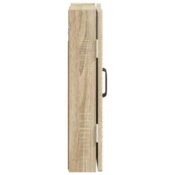 Dartboard Schrank UTRECHT Sonoma-Eiche 52,5 x 10,5 x 53,5 cm