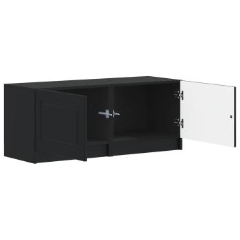 TV-Schrank Schwarz Holzwerkstoff