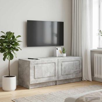 ARDEBO.de - TV-Schrank Betongrau Holzwerkstoff