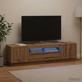 ARDEBO.de - LED-TV-Schrank Artisan-Eiche Holzwerkstoff