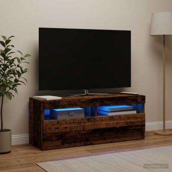 LED-TV-Schrank Altholz Holzwerkstoff