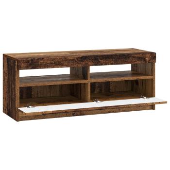 LED-TV-Schrank Altholz Holzwerkstoff