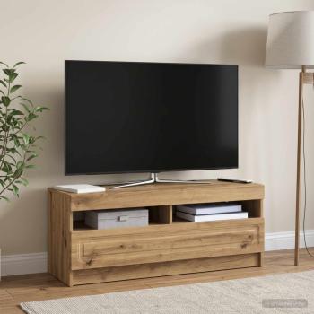 ARDEBO.de - LED-TV-Schrank Artisan-Eiche Holzwerkstoff