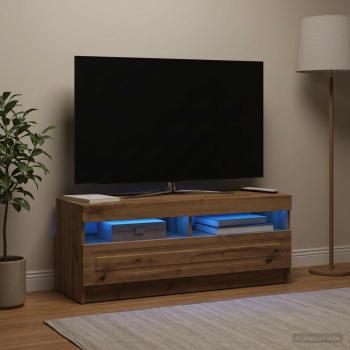 LED-TV-Schrank Artisan-Eiche Holzwerkstoff