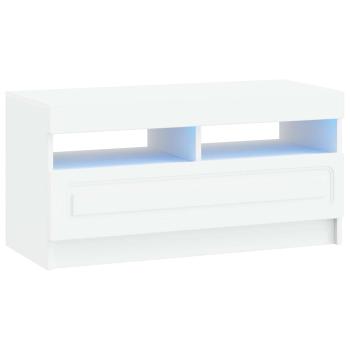 LED-TV-Schrank Weiß Holzwerkstoff