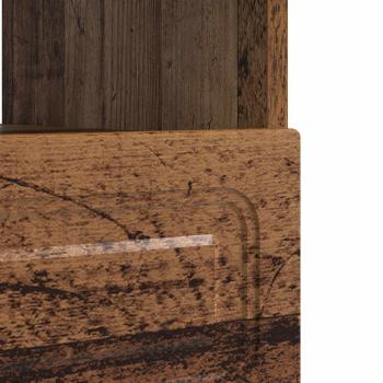 LED-TV-Schrank Altholz Holzwerkstoff