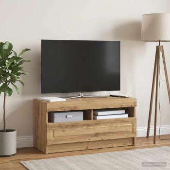 ARDEBO.de - LED-TV-Schrank Artisan-Eiche Holzwerkstoff