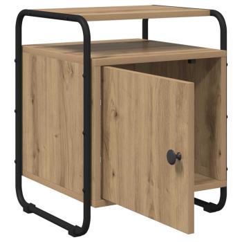 Nachttisch Artisan-Eiche Holzwerkstoff