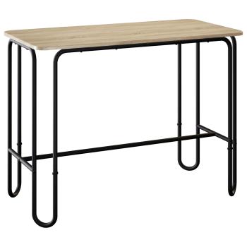 Esstisch 100 x 50 x 75 cm Holzwerkstoff Sonoma-Eiche