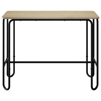 Esstisch 100 x 50 x 75 cm Holzwerkstoff Sonoma-Eiche