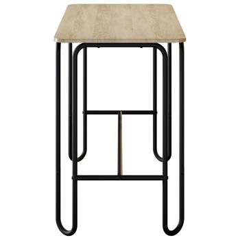 Esstisch 100 x 50 x 75 cm Holzwerkstoff Sonoma-Eiche