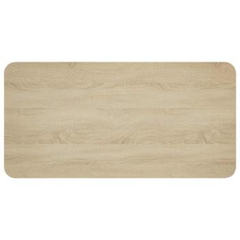 Esstisch 100 x 50 x 75 cm Holzwerkstoff Sonoma-Eiche
