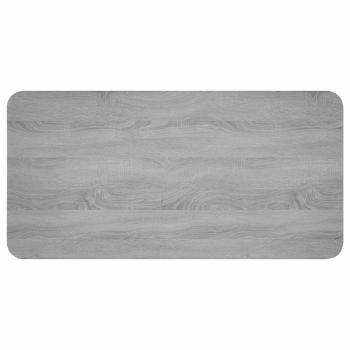 Esstisch 100 x 50 x 75 cm Holzwerkstoff Grau Sonoma