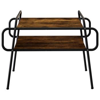 Couchtisch Geräucherte Eiche 70 x 50 x 51 cm Holzwerkstoff