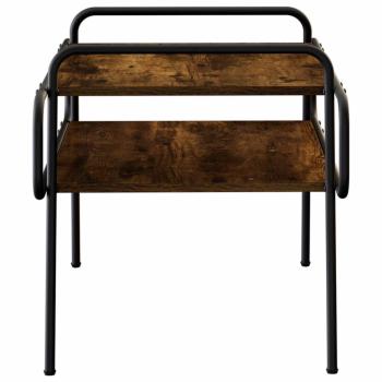 Couchtisch Geräucherte Eiche 70 x 50 x 51 cm Holzwerkstoff