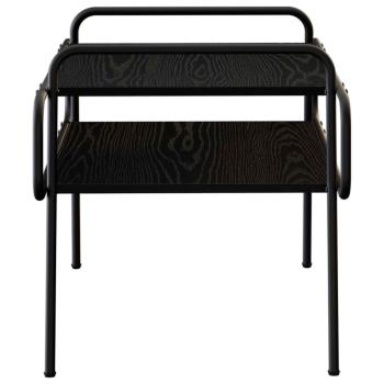 Couchtisch Schwarze Eiche 70 x 50 x 51 cm Holzwerkstoff